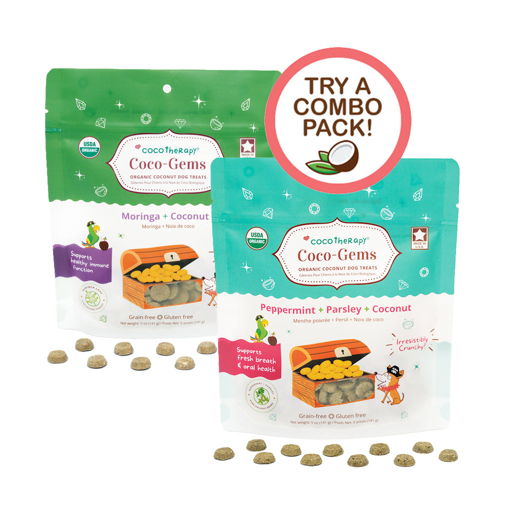 Coco-Gems Combo Treat - Organic Training Treats for dogs