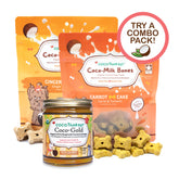 Anti-Inflammatory Support Triple Combo Pack - Coco-Gold + Carrot + Ginger Coco-Milk Bones