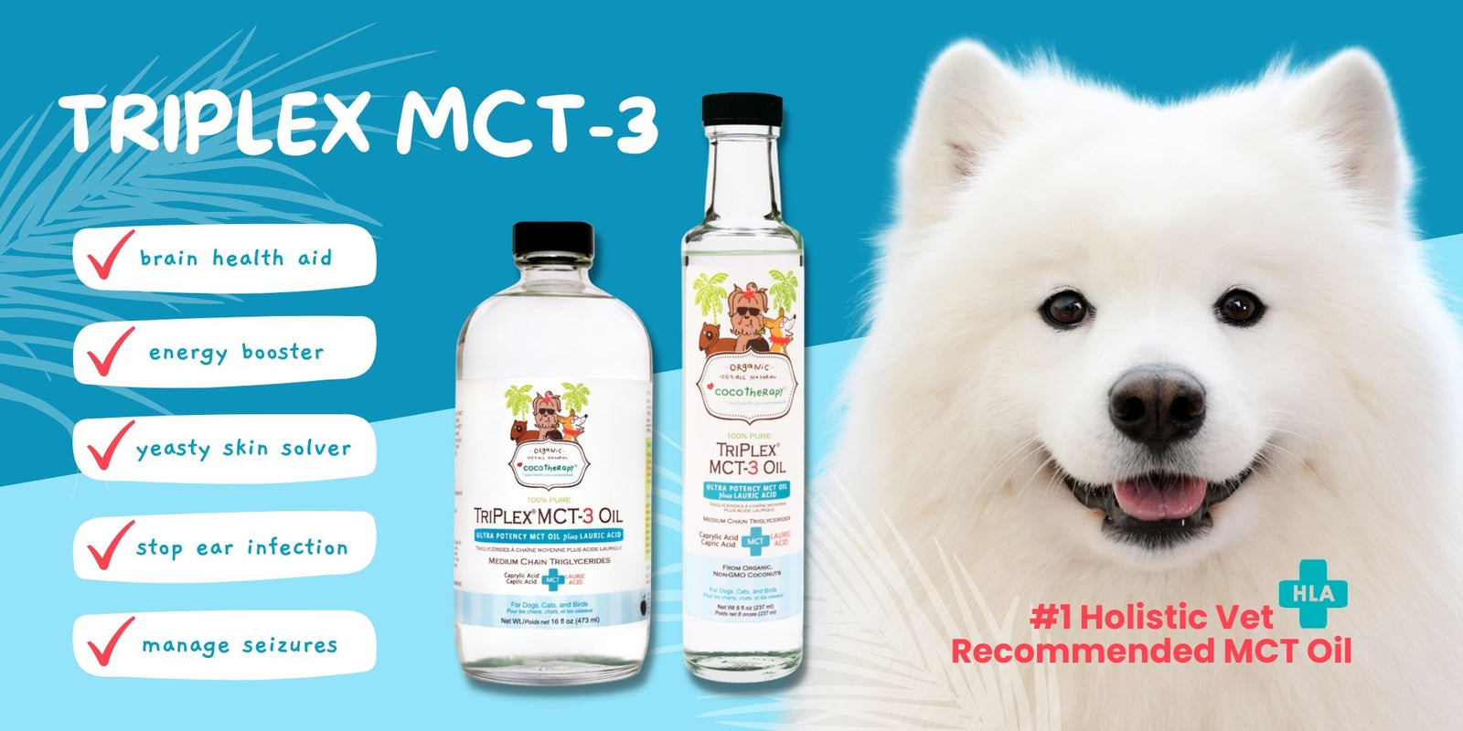 #1 Vet-Recommended Organic Coconut Oil For Pets | CocoTherapy®