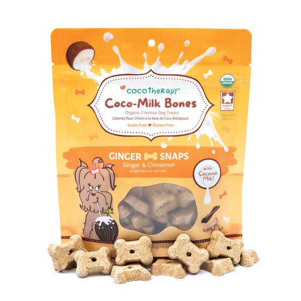 Coco Milk Bones Ginger Snaps Best Coconut Oil For Dogs