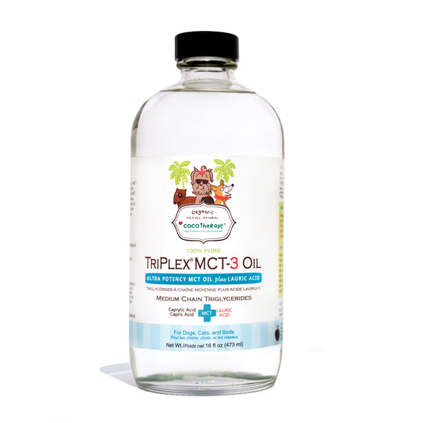 CocoTherapy Triplex MCT-3 Oil, Non-GMO, 100% Pure and Natural, 16 oz.